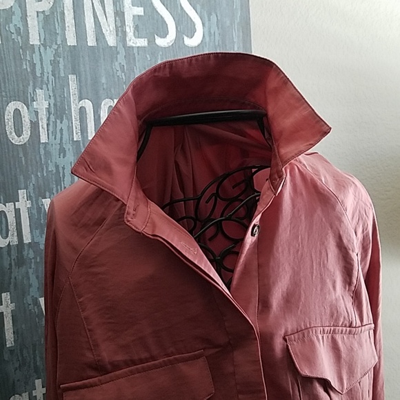 Banana Republic Le Rose Cargo Shirt dress - Picture 3 of 7